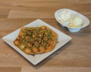 Bubble-Waffel Pistazien