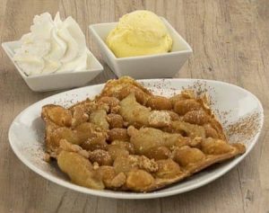 Bubble-Waffel Apfelmus-Zimt