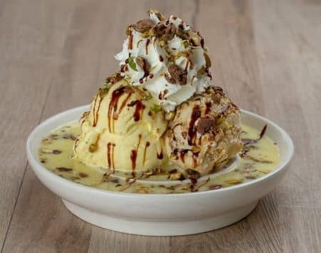 Weiße Schokolade Pistazie