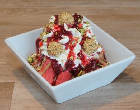 Himbeer-Giotto-Becher