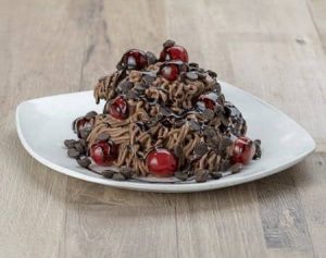 Spaghettibecher Schoko-Kirsch