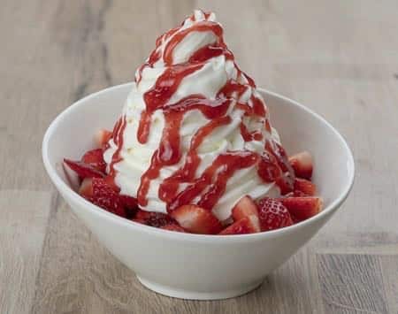 Frozen Yoghurt: Erdbeer