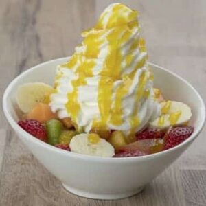 Frozen Yoghurt: Obst