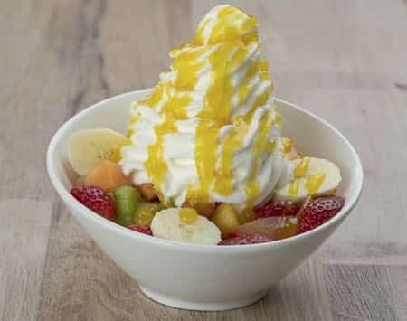Frozen Yoghurt: Obst
