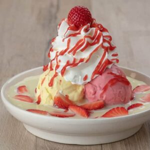 Weiße Schokolade Erdbeer