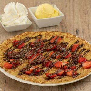 Crêpe Erdbeer-Nutella