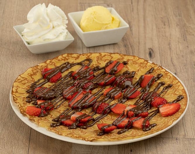 Crêpe Erdbeer-Nutella – Bild 1
