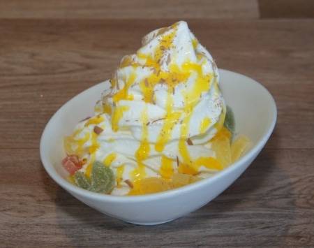 Frozen Yoghurt: Mango-Gelee