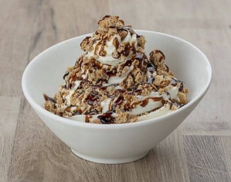 Frozen Yoghurt: Karamell