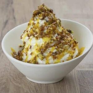 Frozen Yoghurt: Tropical-Pistazie