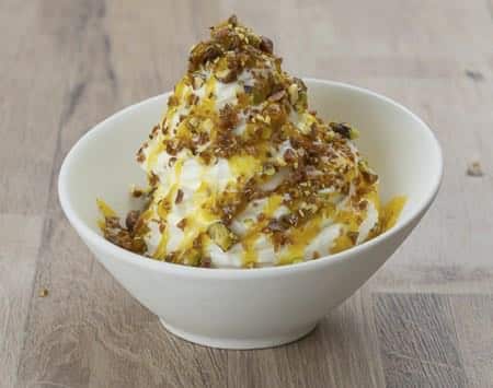 Frozen Yoghurt: Tropical-Pistazie